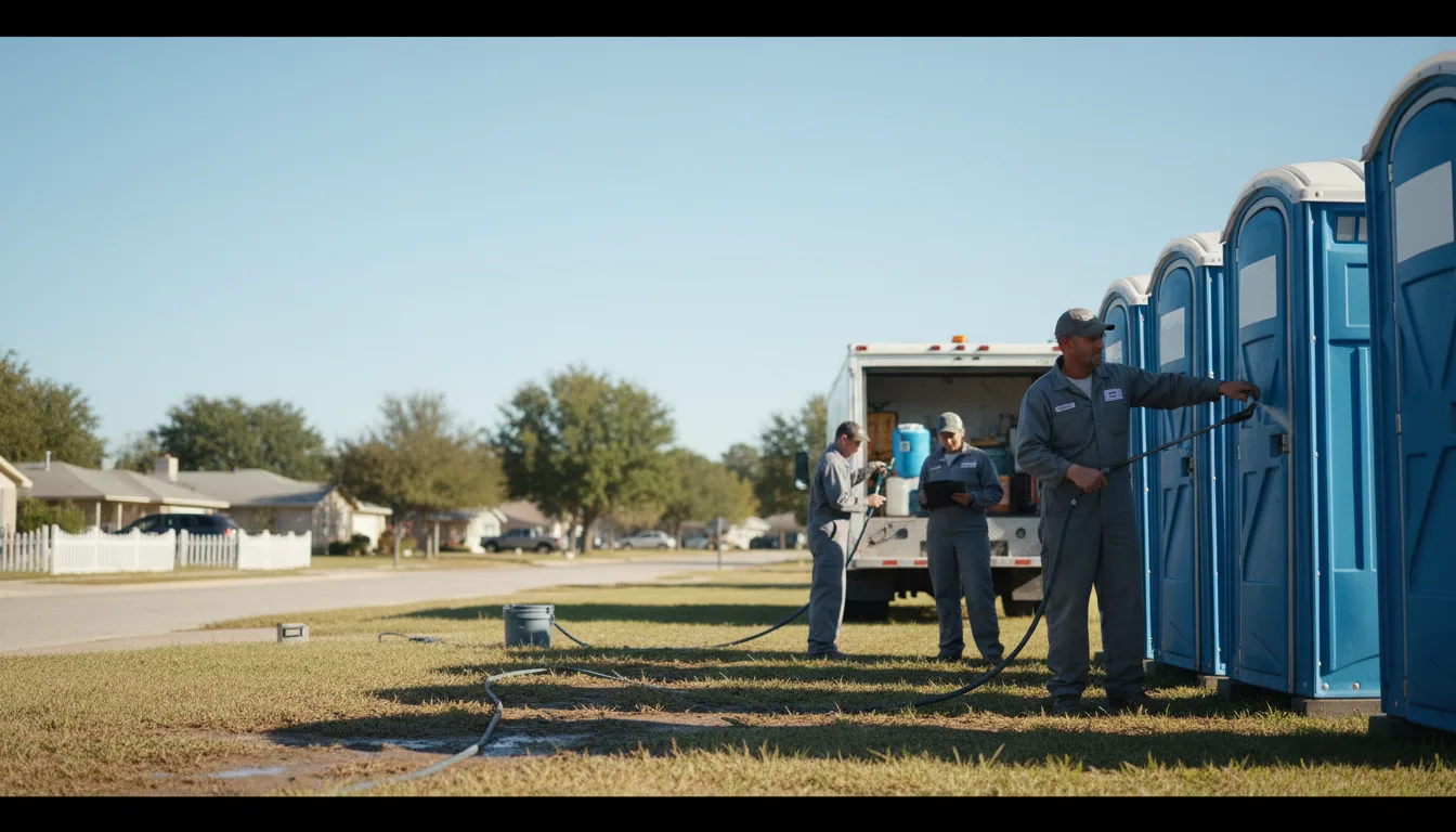 Long-Term Portable Toilet Rental in Clatonia, NE near me
